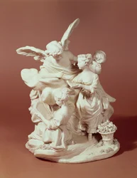 De Opvoeding van de Liefde, Sevres groep, naar Boucher, 1763